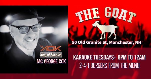 Tuesday Night Karaoke with George Cox