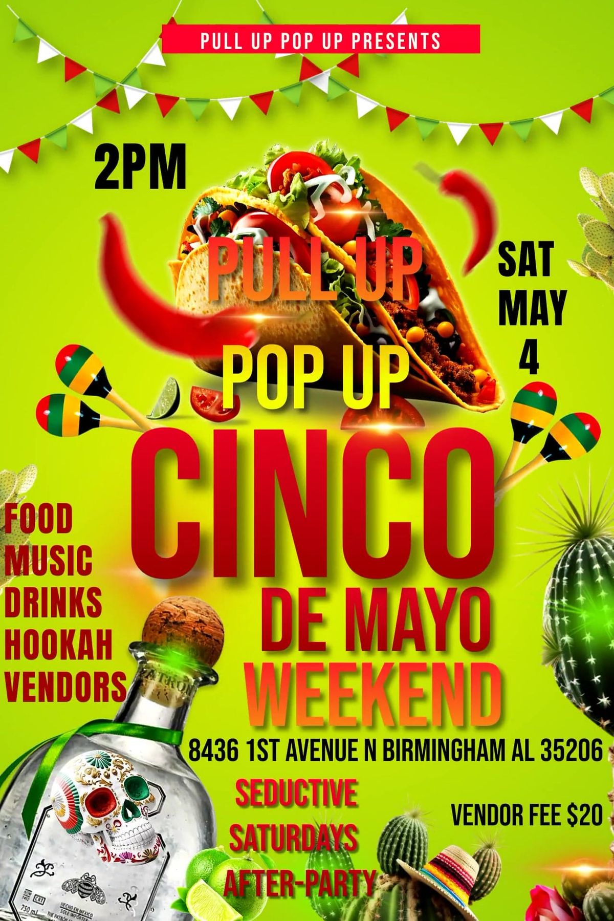 Cinco de Mayo Weekend Pop Up Shop & Day Party 