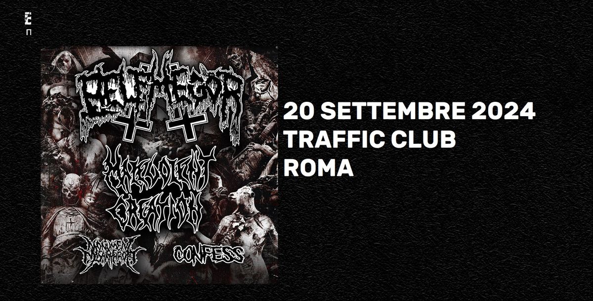 BELPHEGOR + MALEVOLENT CREATION + Monument of Misanthropy | Traffic club, ROMA