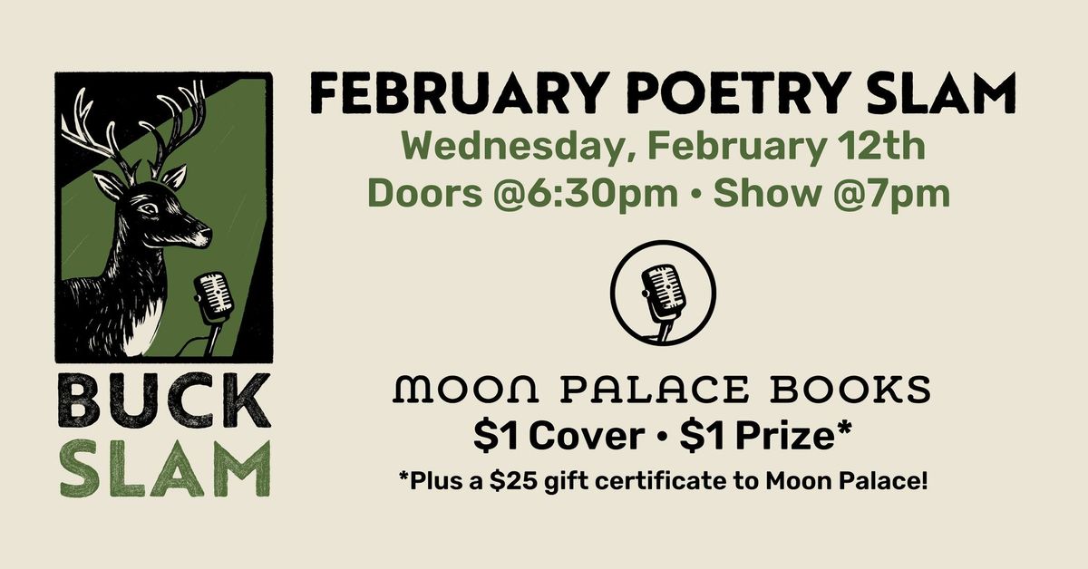 BuckSlam February Poetry Slam (#2.08)