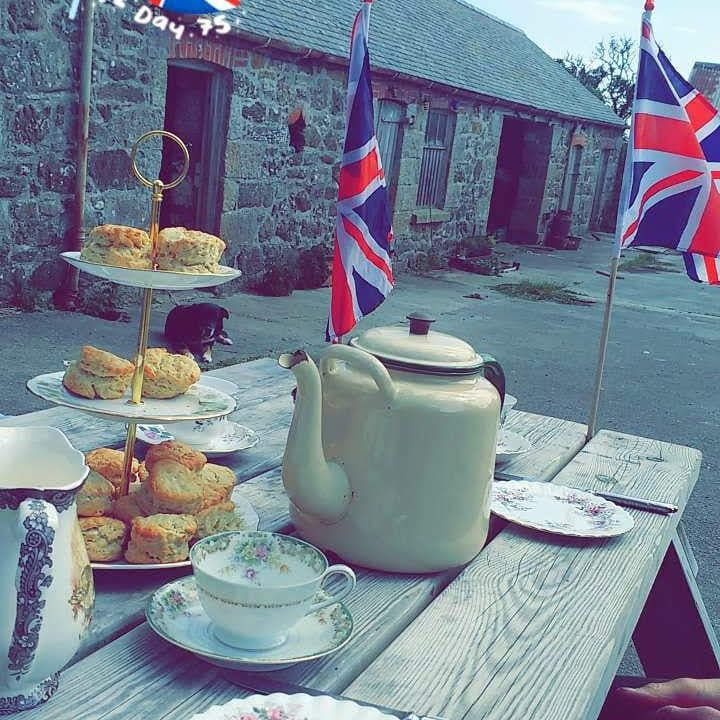 The Queens Platinum Jubilee 2022 Big Lunch, Tregullas Farm, Camborne, 5
