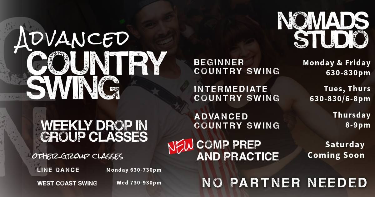 Advanced Country Swing Weekly Group Lesson