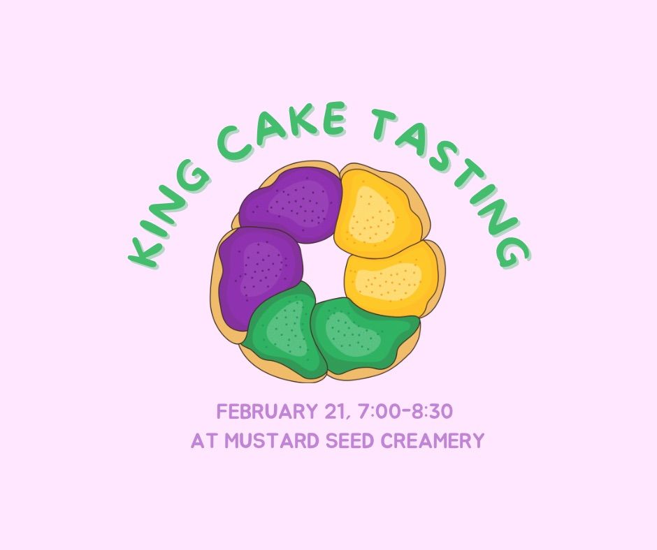 King Cake Tasting \ud83d\udc9c\u2728\ud83c\udf40\u269c\ufe0f