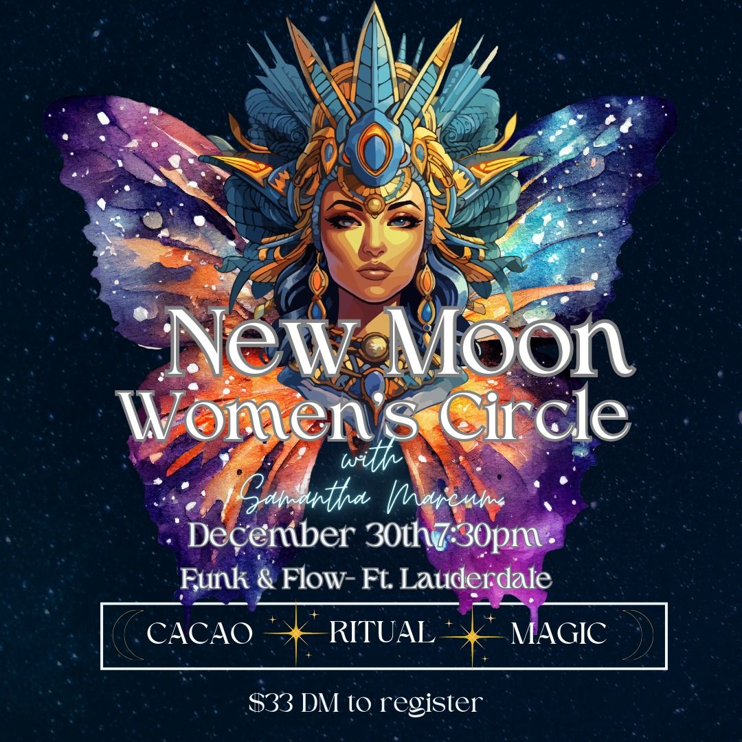 New Moon Women's Circle with Cacao 