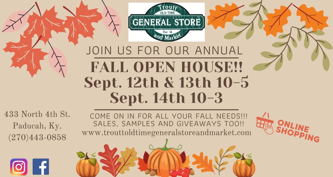 Annual Fall Open House!