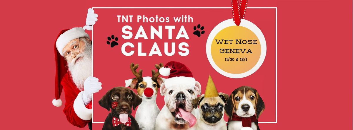 TNT Santa Photos - Wet Nose