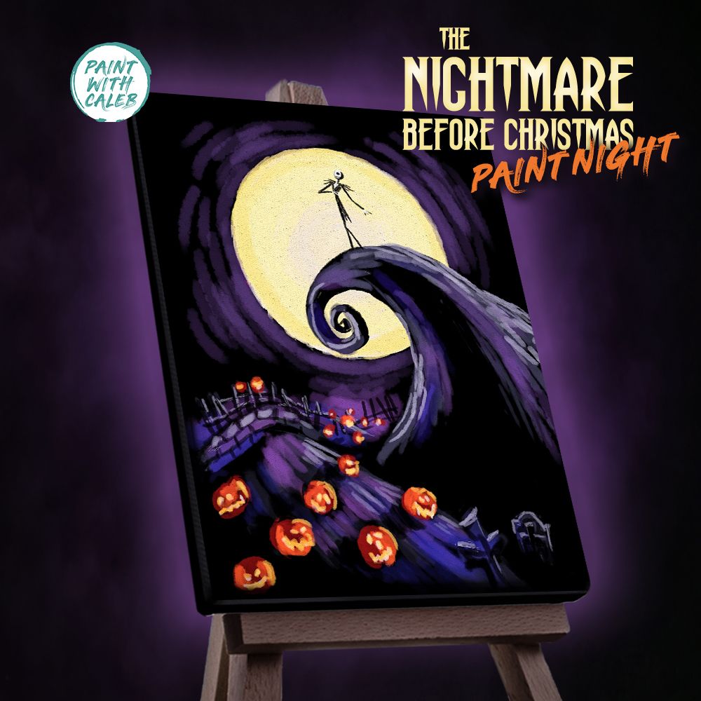 Paint Night - Nightmare Before Christmas