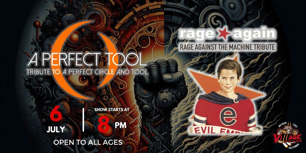A Perfect Tool : Tribute To Tool & Rage Again: Tribute to Rage Against The Machine