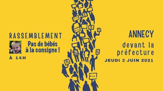 Rassemblement A Annecy Devant La Prefecture Prefecture D Annecy 3 June 21