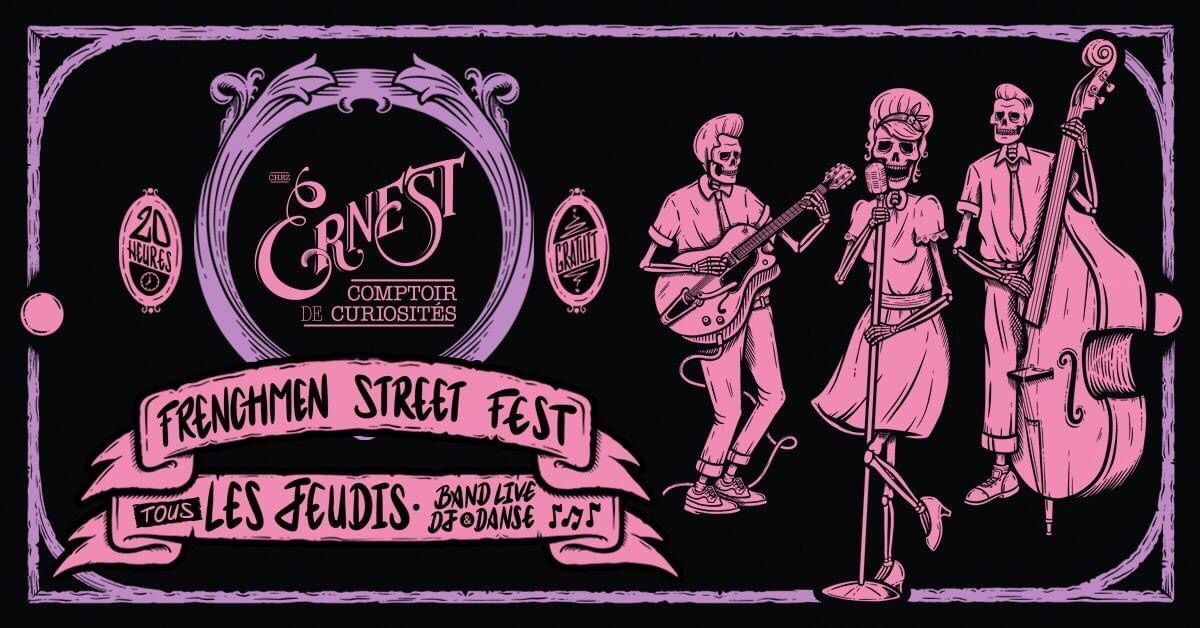 Frenchmen Street Fest avec Julie Morisod and the Swing People