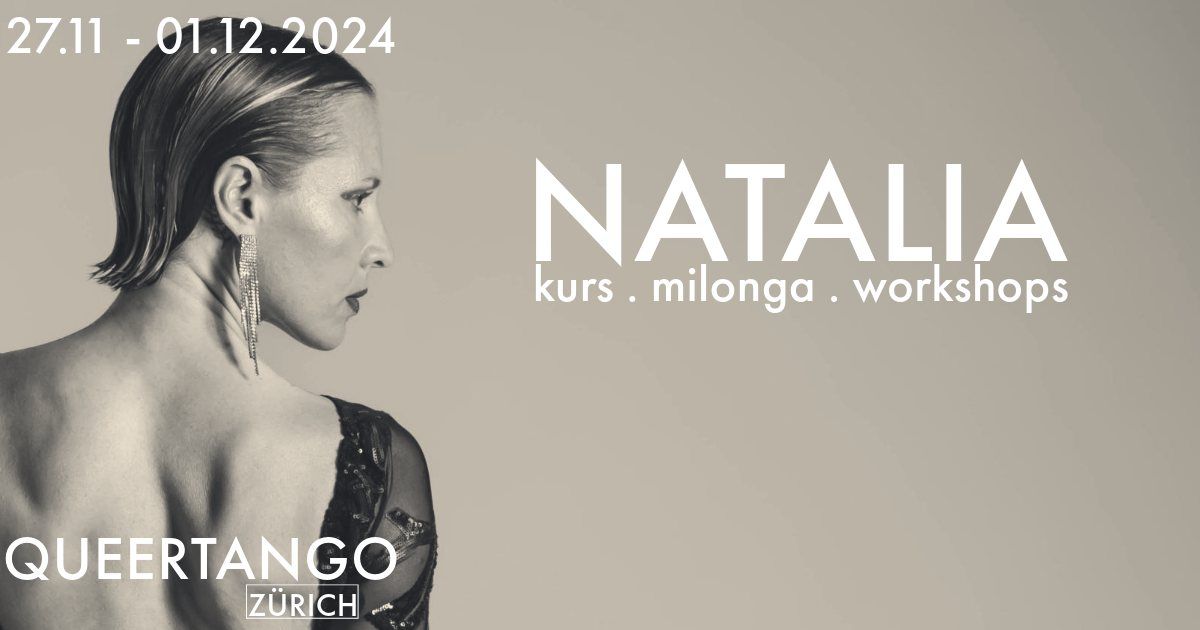 Milonga QueerTango Zurich with Natalia Fures