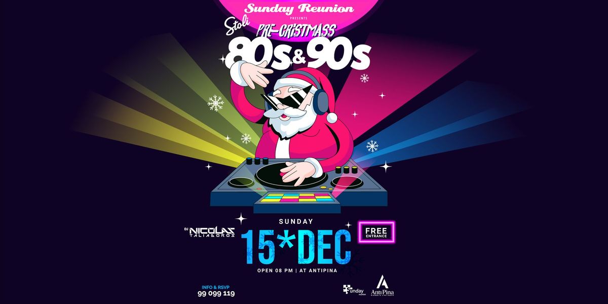 80s&90s PRE - XMAS Party 