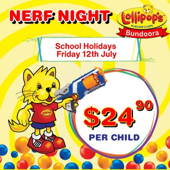 Winter School Holidays Nerf Wars