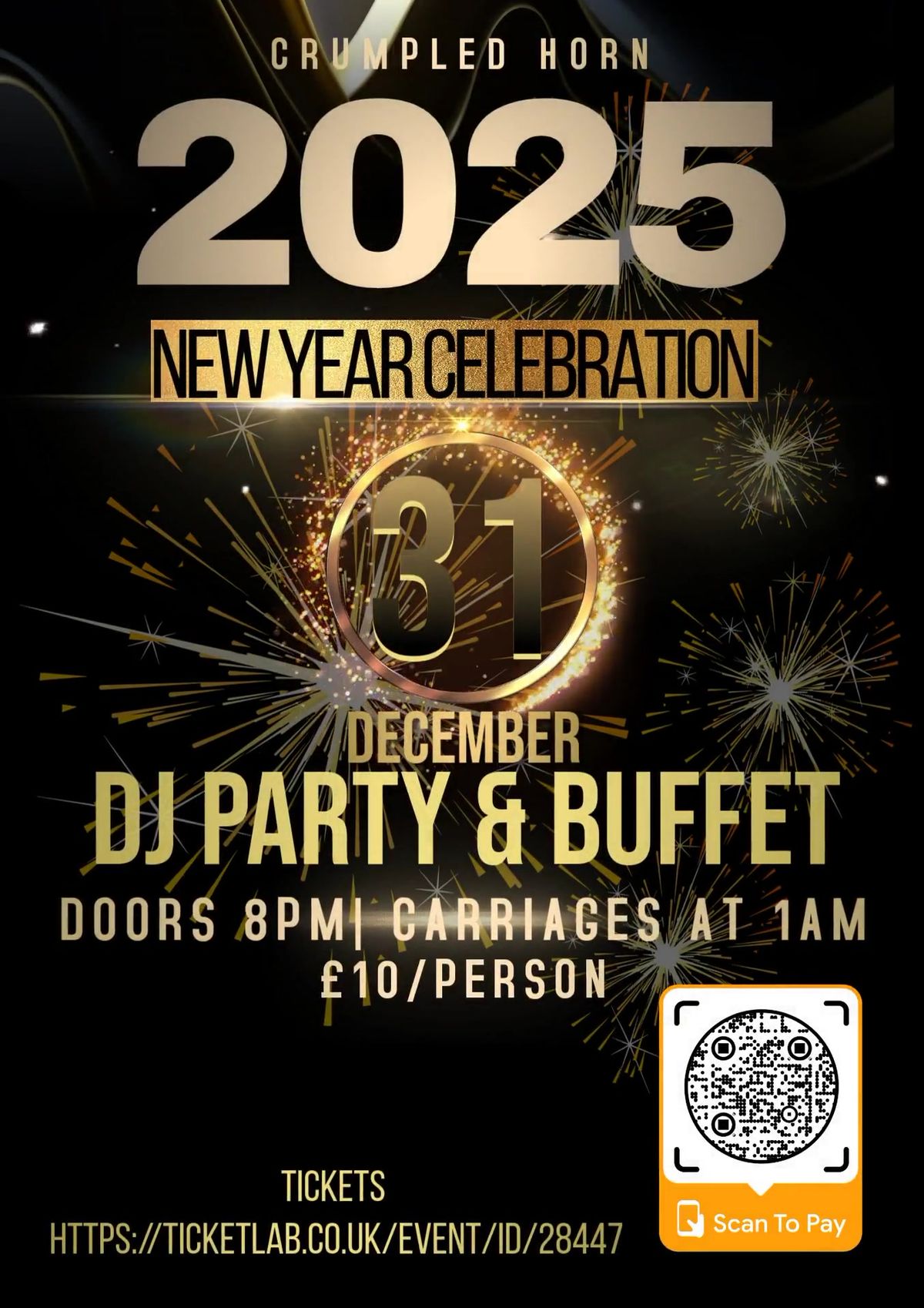 New Year 2025 Party & Buffet