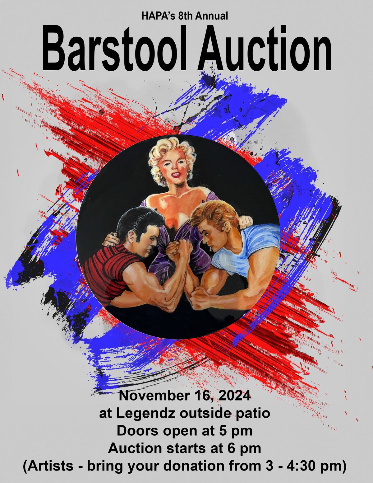 HAPA's 8th Annual Barstool Auction