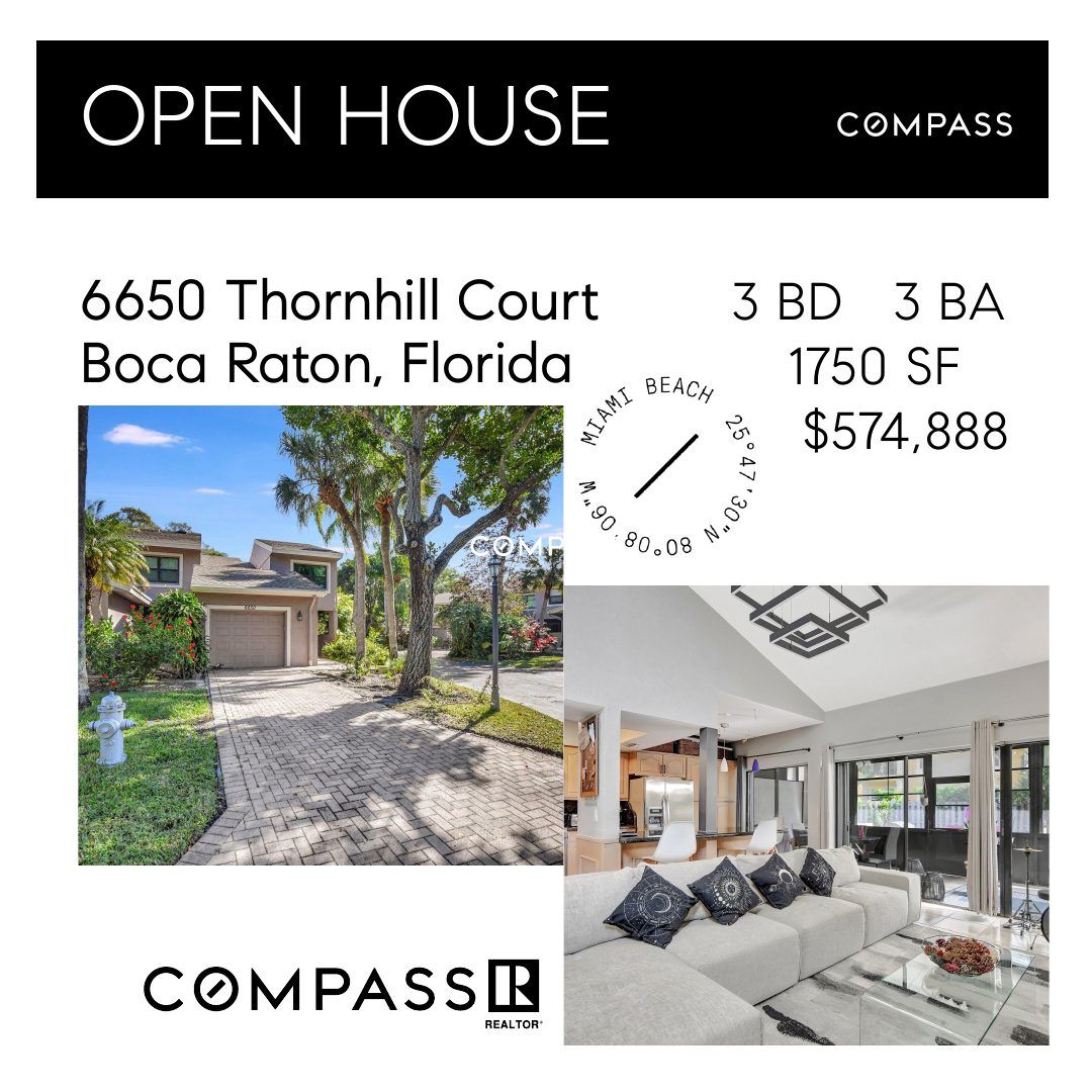 Open House Event Boca Raton Florida