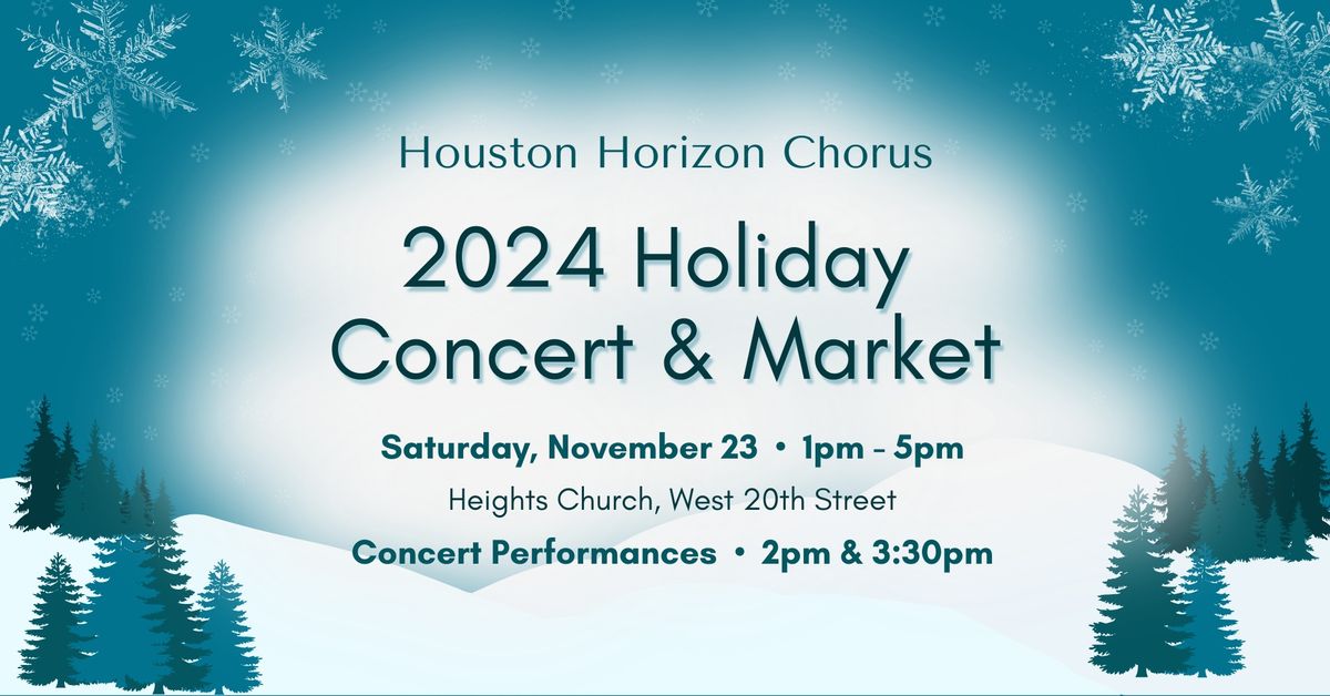 Holiday Market and Concert!