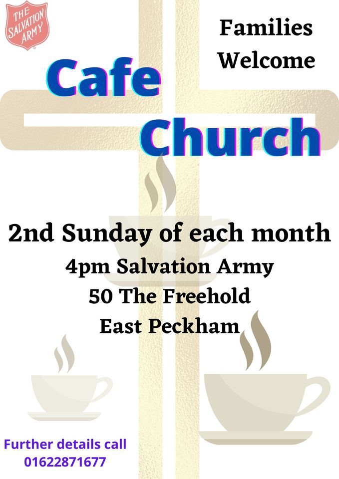 Cafe Church, East Peckham Salvation Army, Tonbridge, 12 June 2022