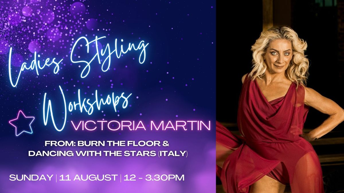 Ladies Latin Styling Workshops ft Victoria Martin from Burn the Floor \/ DWTS Italy