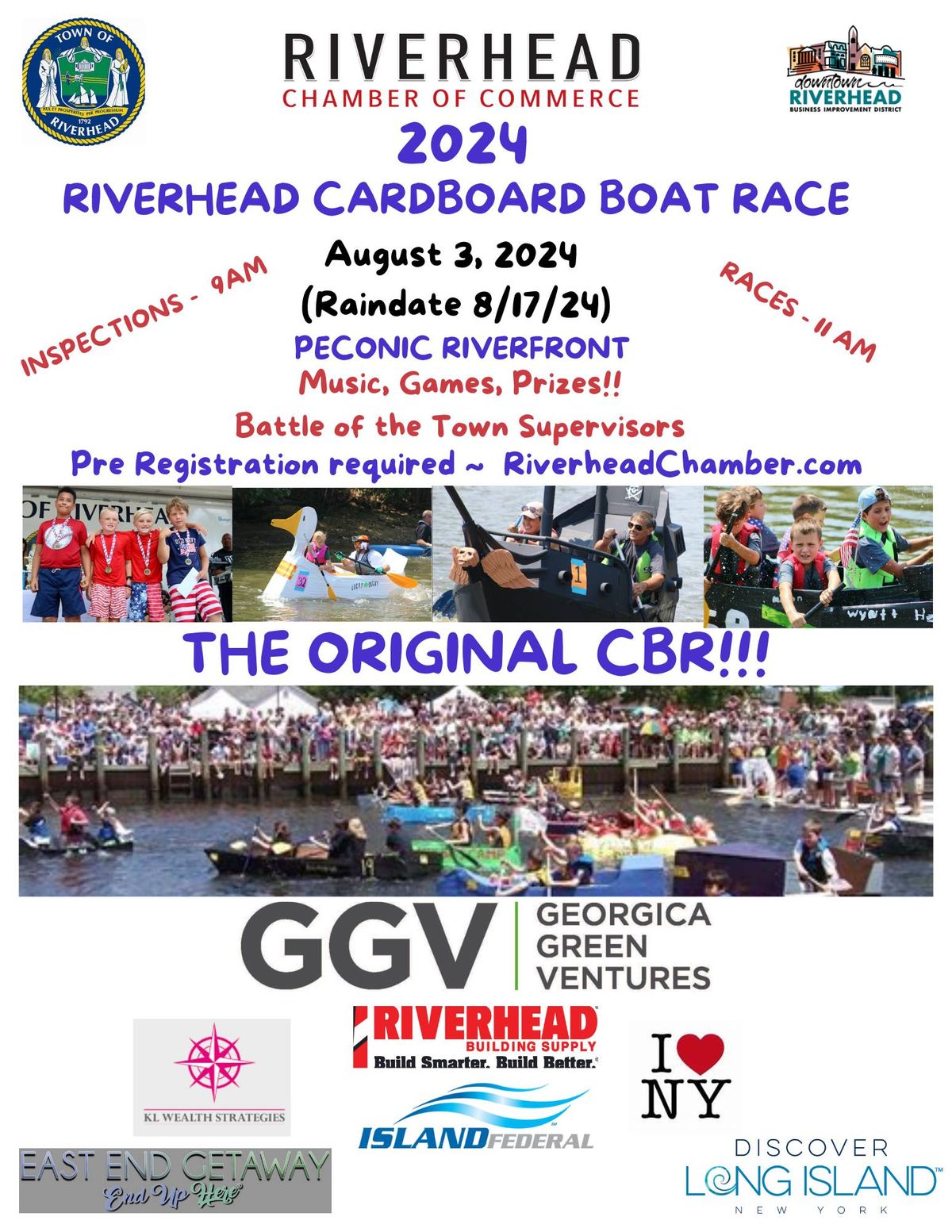 2024 Riverhead Cardboard Boat Race