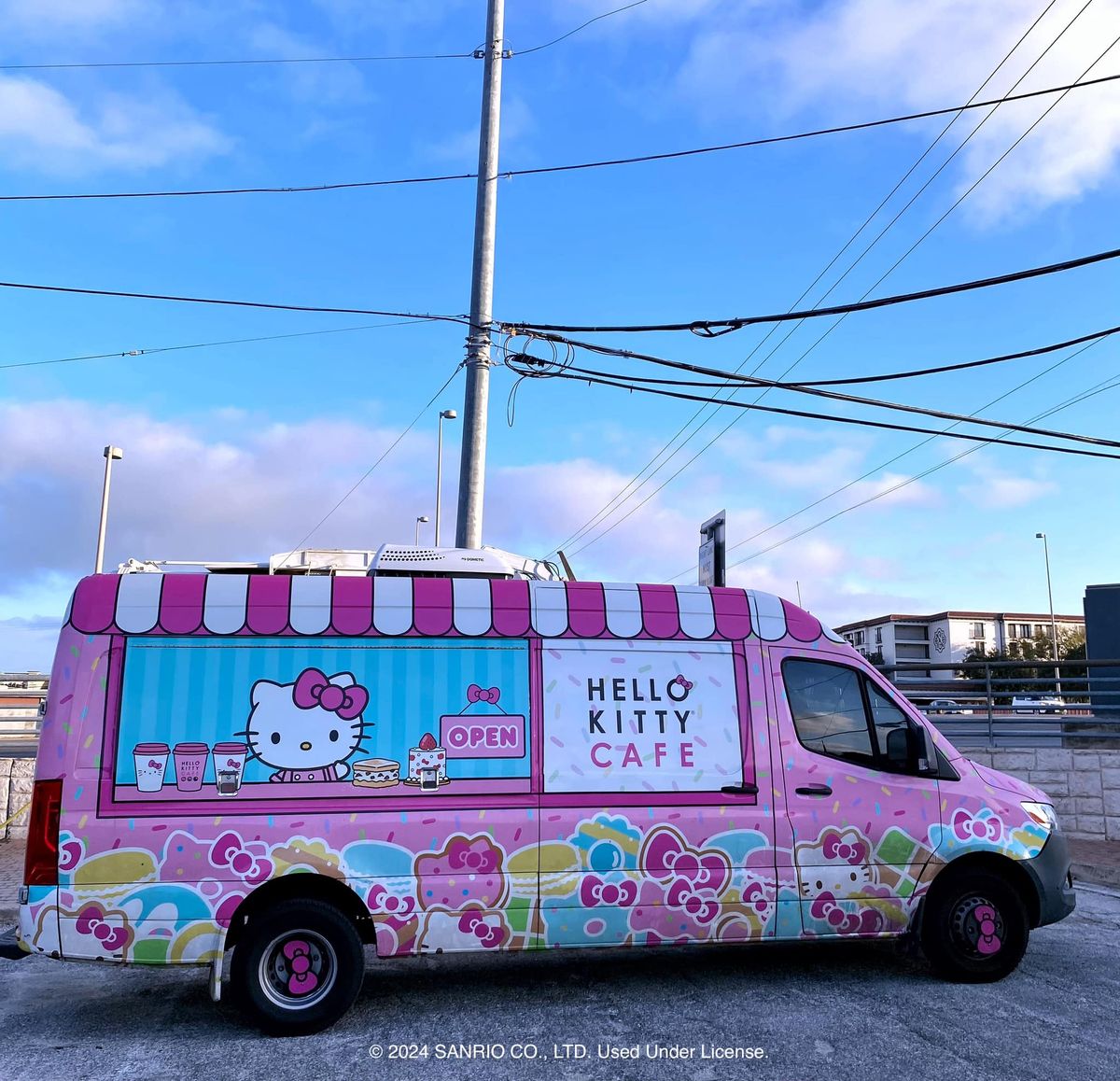 Hello Kitty Cafe Truck Central - San Antonio Appearance