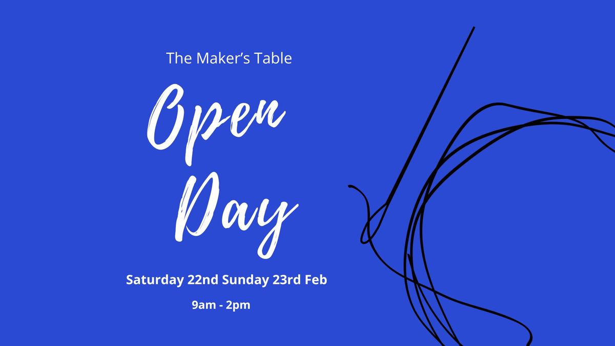 The Maker's Table Open Day 2025