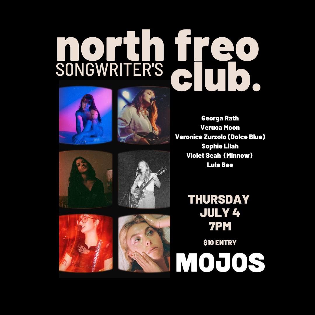 North Freo Songwriter's Club - Thursday July 4th 
