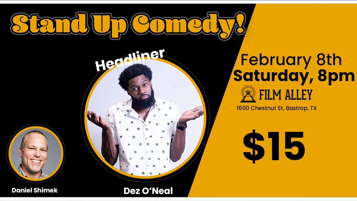 Dez O'Neal at Bastrop Comedy Club