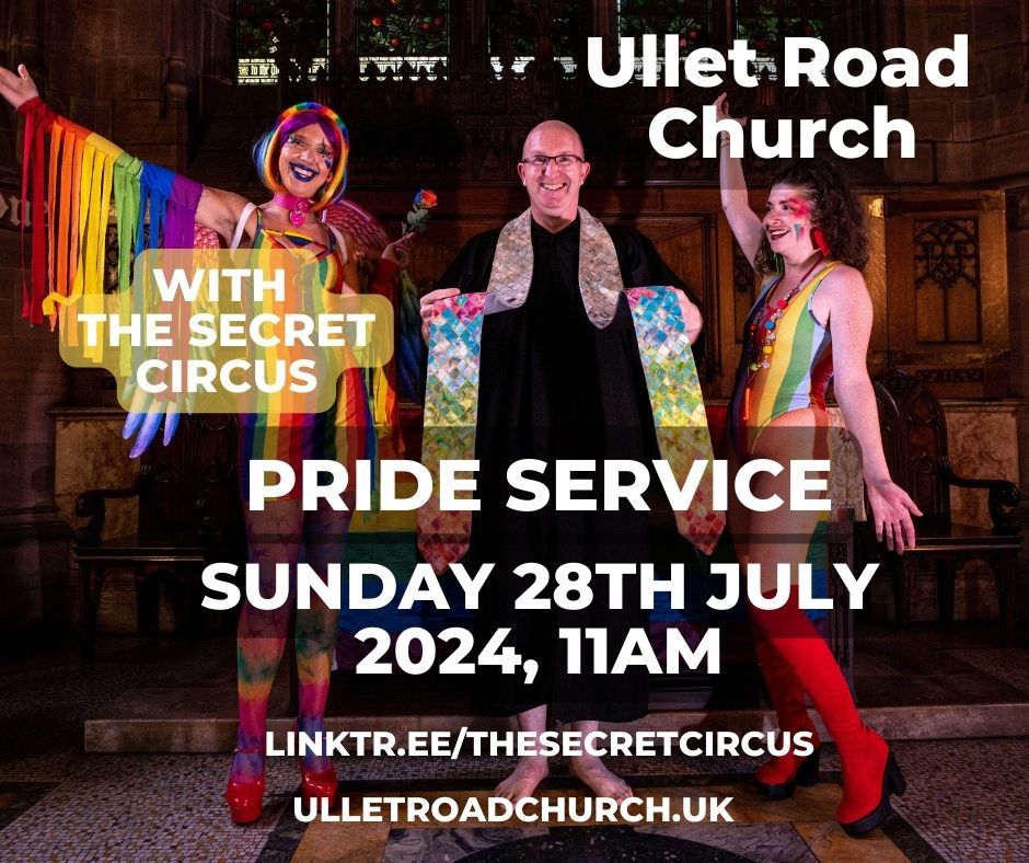 Pride Service at Ullet Road Church, with The Secret Circus