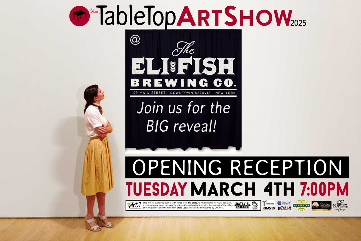 5th Annual TableTopArtShow 2025