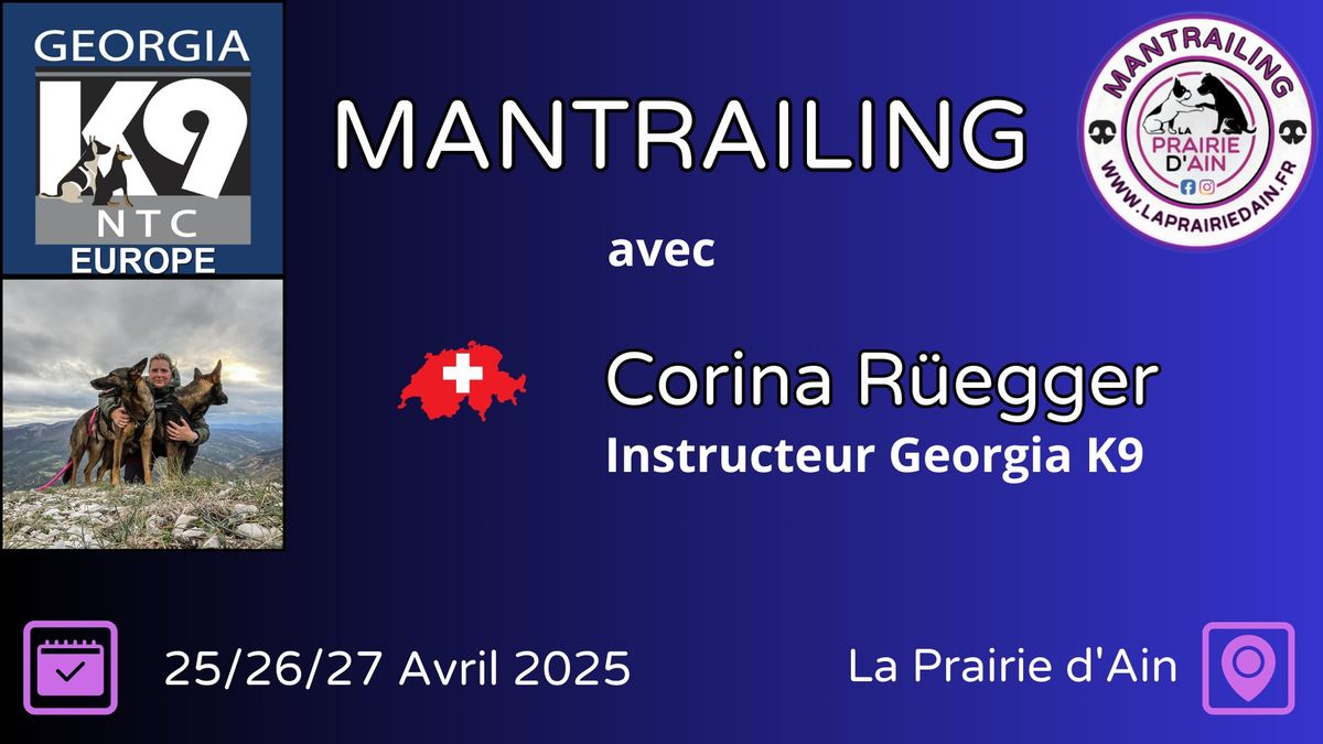 Stage Mantrailing avec Corina R\u00fcegger