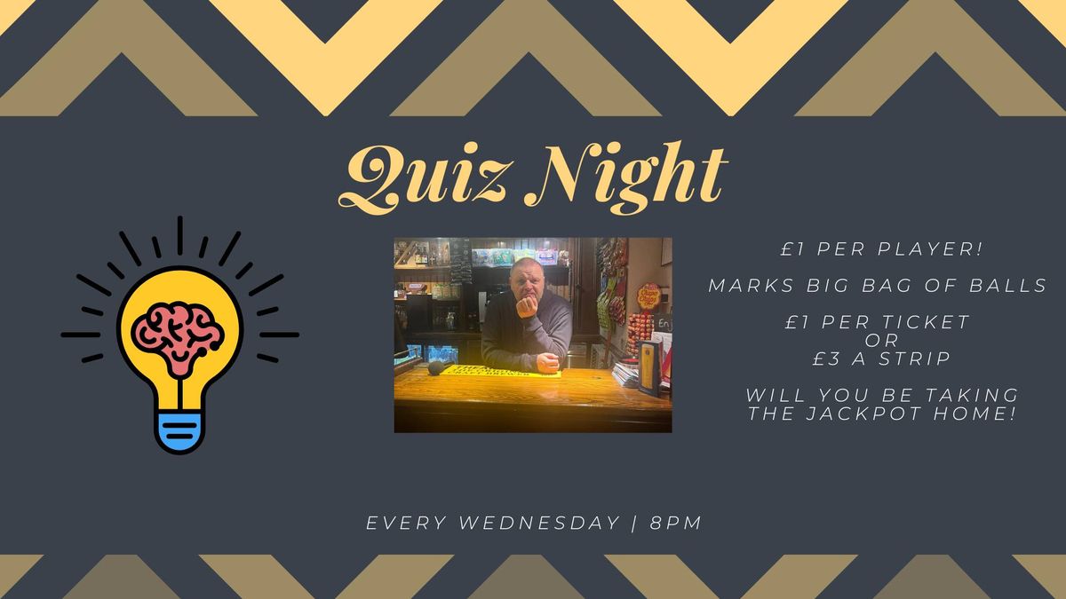 The Wheatsheaf Quiz Night Is back! Every Wednesday 8pm Start