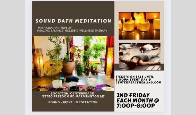 Full Moon Sound Bath Reiki Meditation w\/ Lisa Harthun 