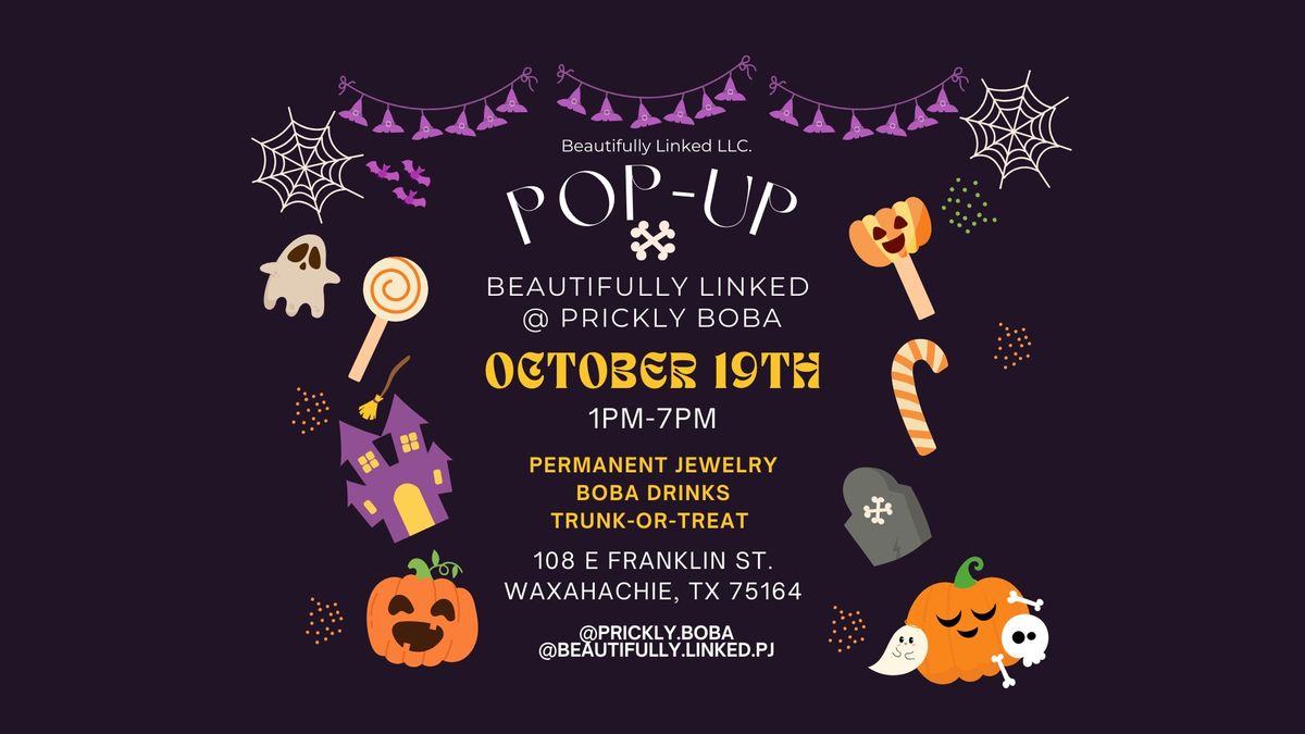 Pop-Up Shop at Prickly Boba