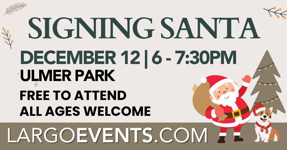 Signing Santa (ASL-Friendly)