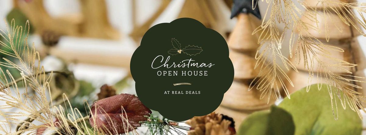 Real Deals Christmas Open House- 2024