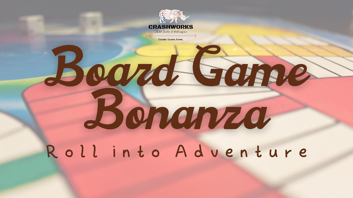 Summer S.T.E.A.M: Board Game Bonanza 