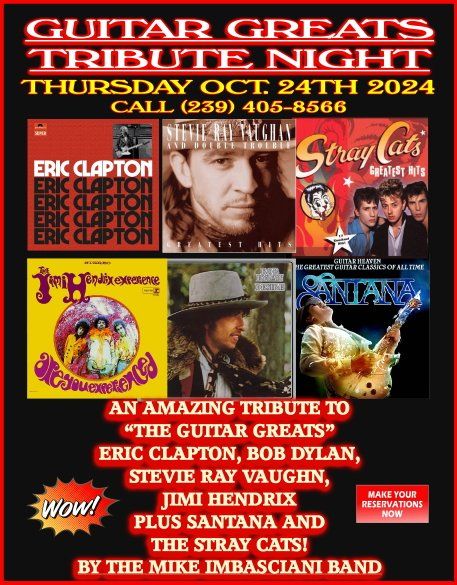 Guitar Greats Tribute Night