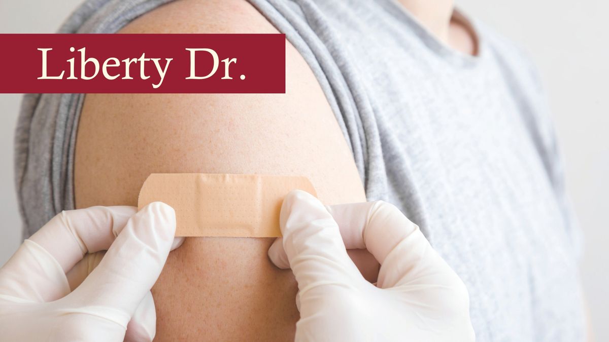 Drive-thru flu and pneumonia shots (IU Health Primary Care Liberty Dr.)