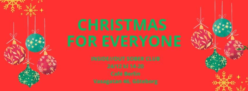 INSIDE\/\/OUT SOBER CLUB#13 CHRISTMAS FOR EVERYONE