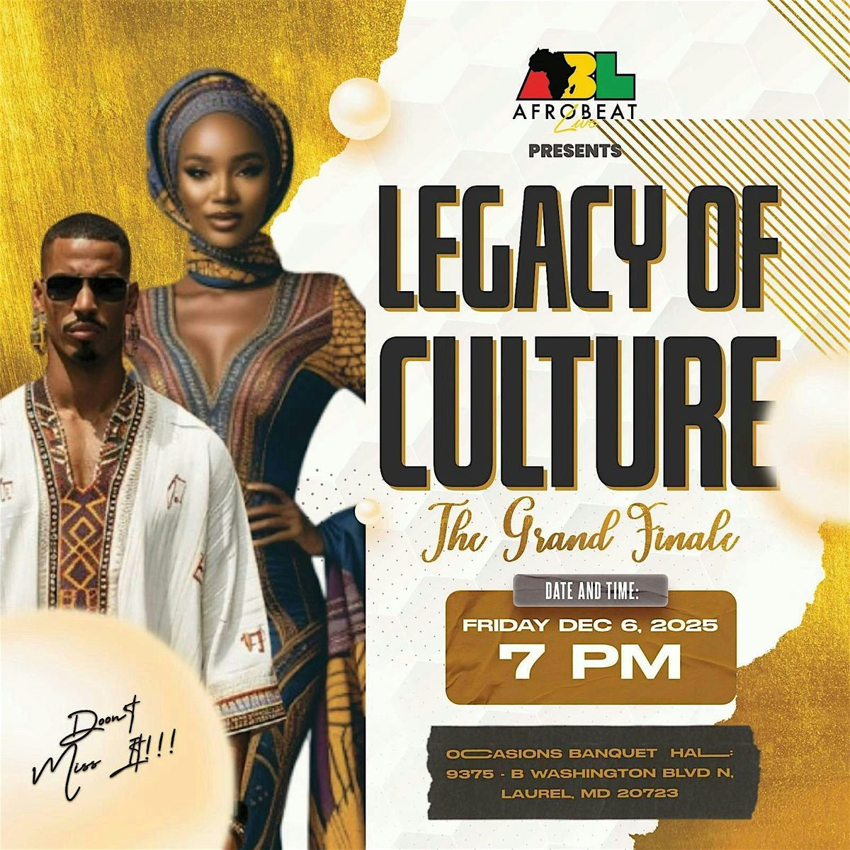 LEGACY OF CULTURE - The Grand Finale