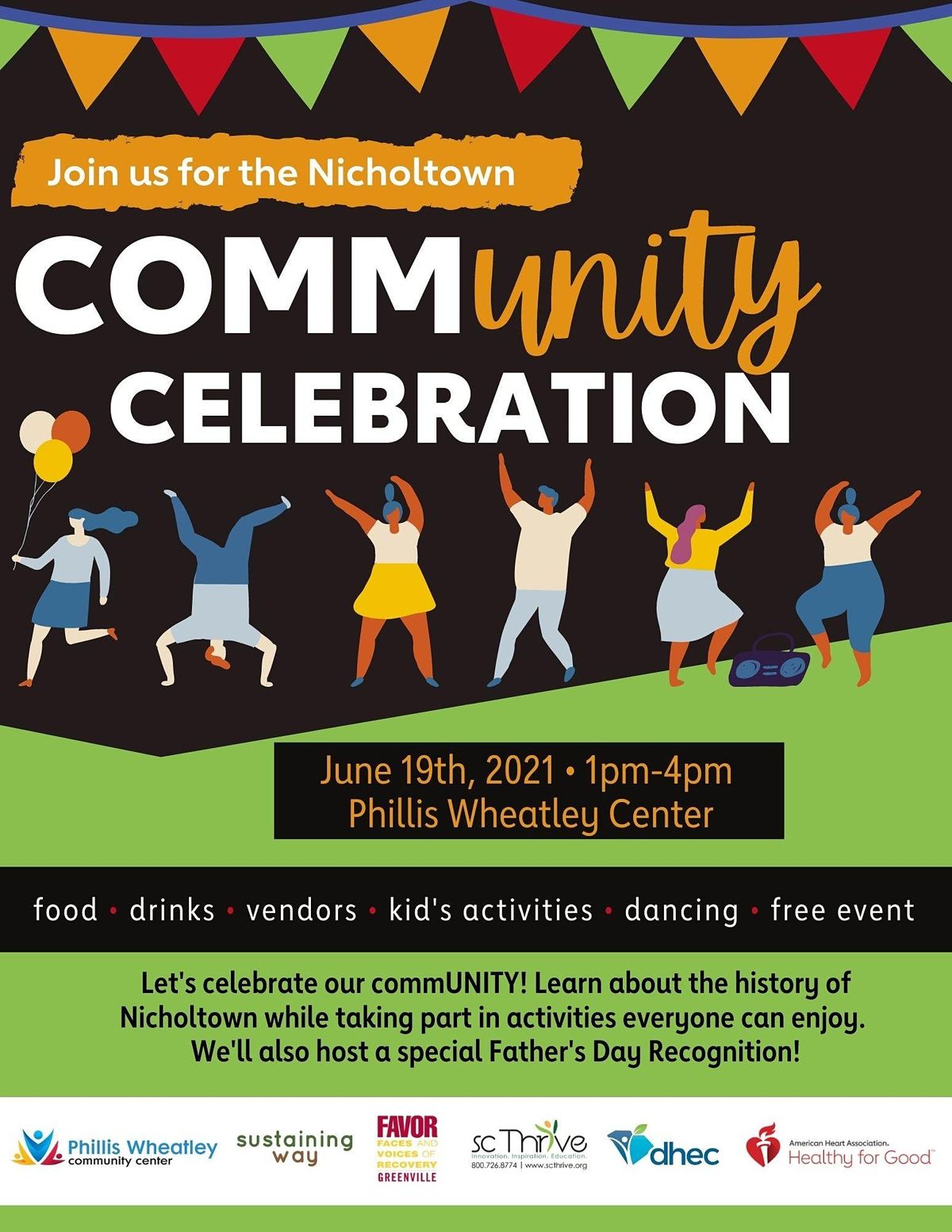 Juneteenth CommUNITY Celebration, Phillis Wheatley Community Center ...