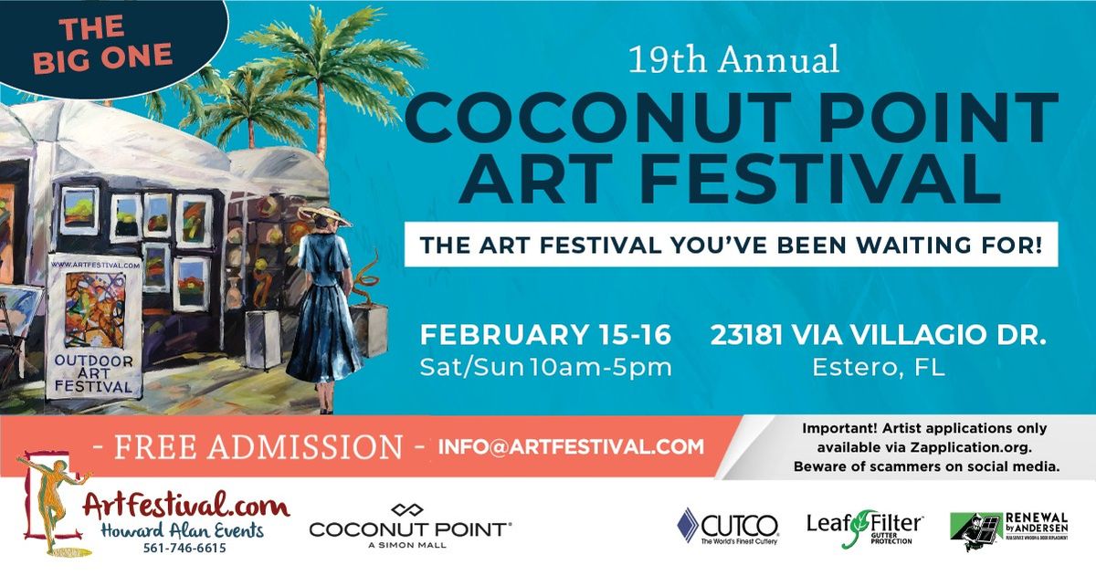 19th Annual Coconut Point Art Festival