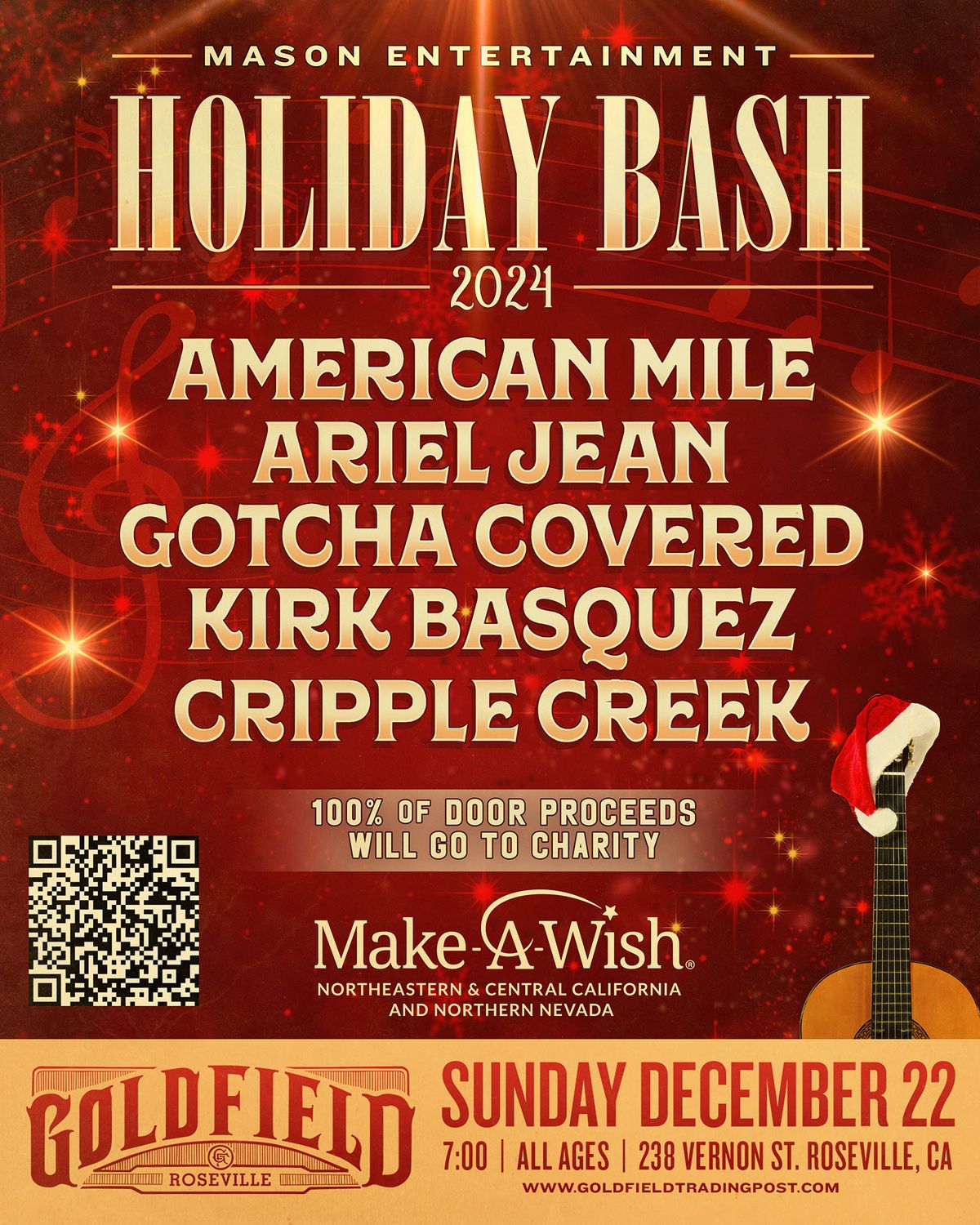 Mason Entertainment Holiday Benefit