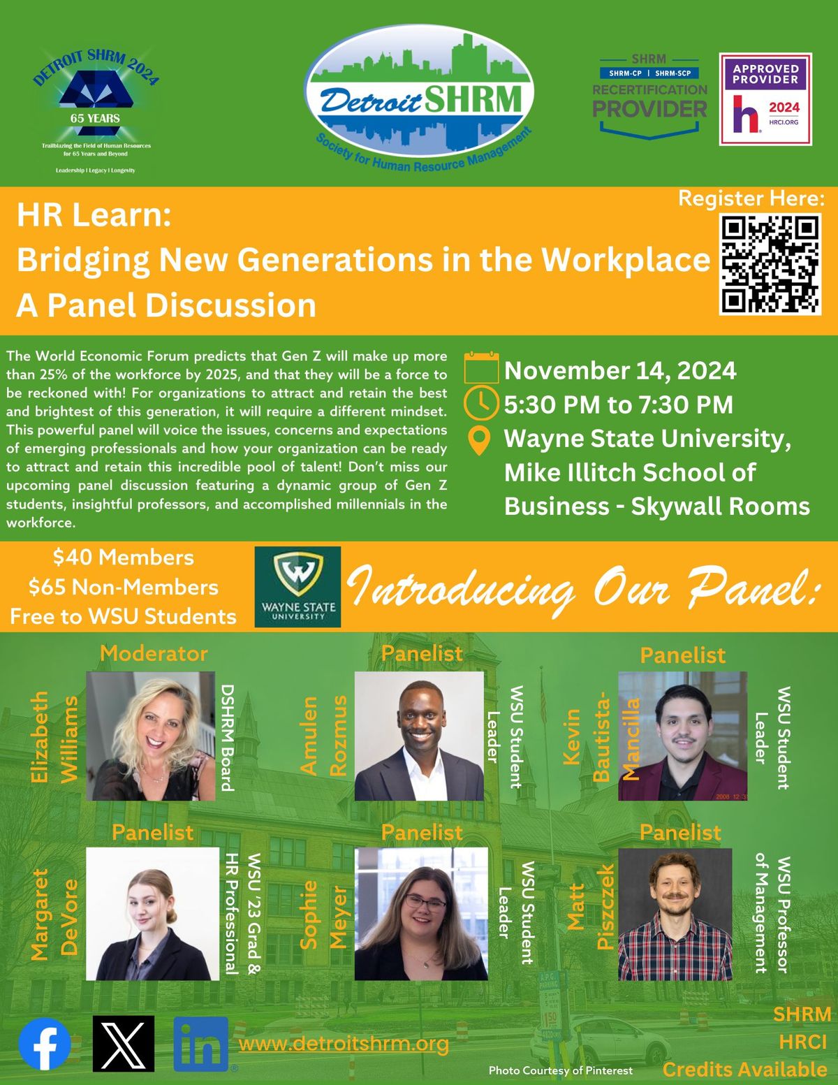 HR Learn: Bridging New Generations in the Workplace - A Panel Discussion 