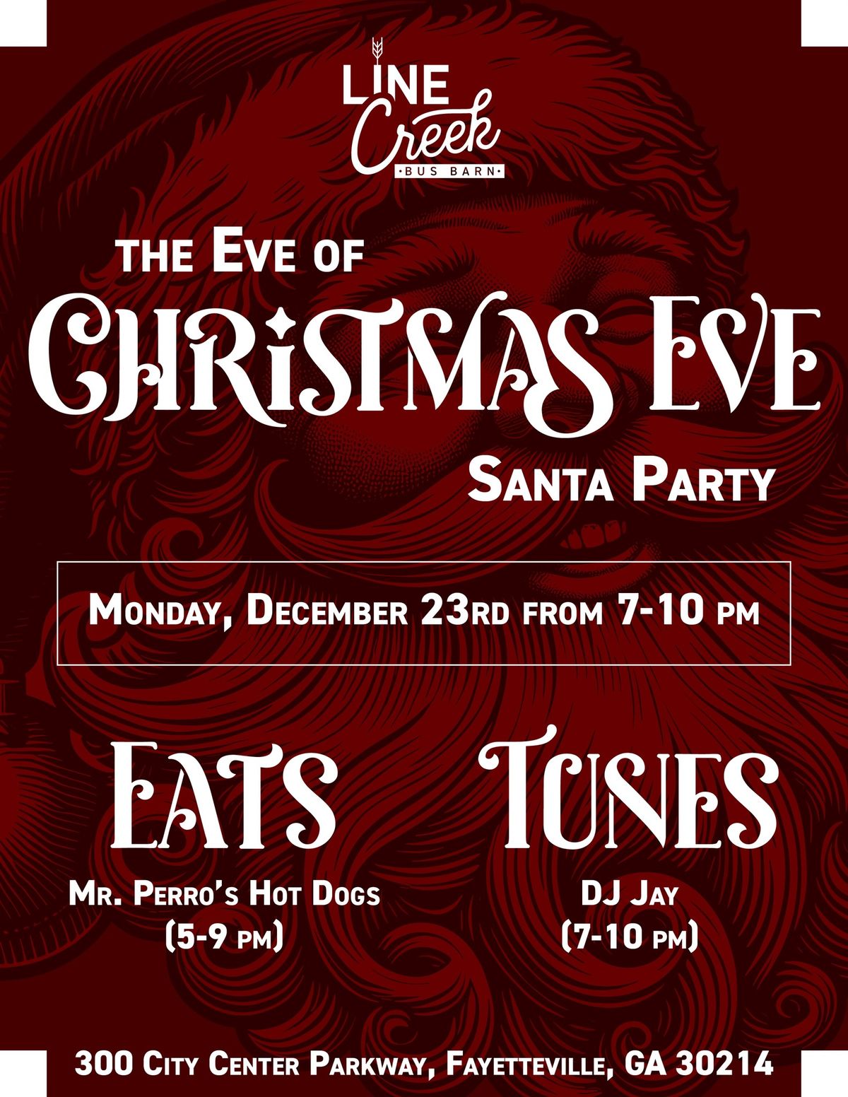 The Eve of Christmas Eve Santa Party