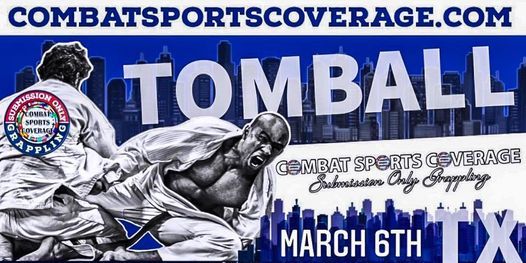 Combat Sports Coverage Submission Only Tournament