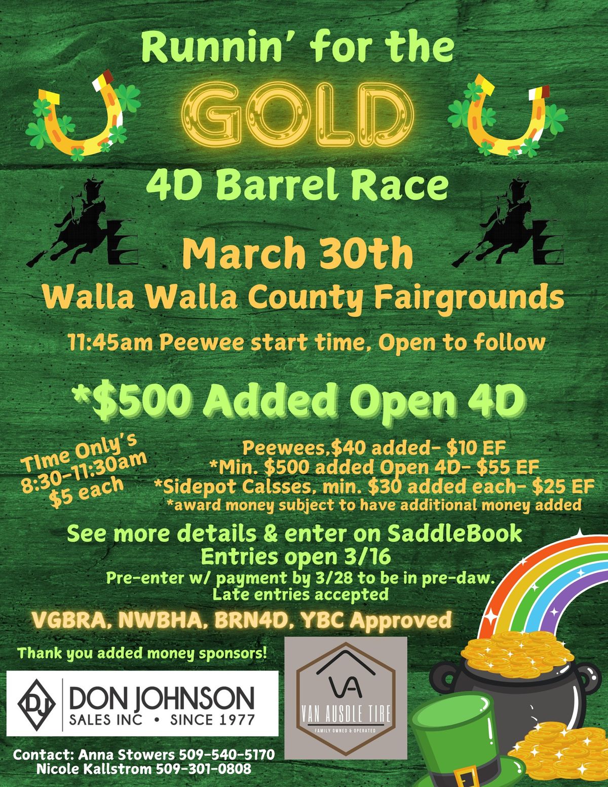 Runnin' for the Gold 4D Barrel Race