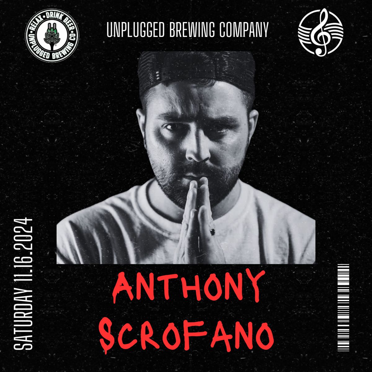 Anthony Scrofano LIVE at Unplugged Brewing 