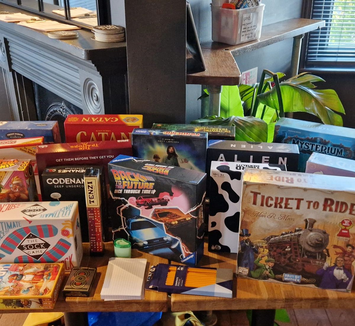 Games night - first Monday of the month